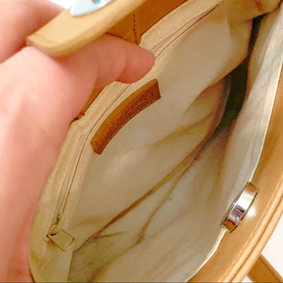 Fossil Floral Printed Leather & Canvas Spring Crossbody - Picture 5 of 6